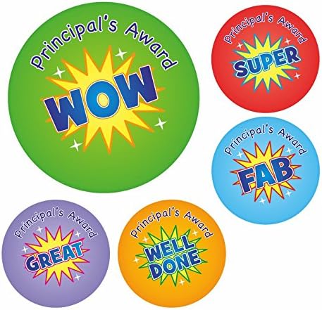 Principal Wow Reward Praise Stickers