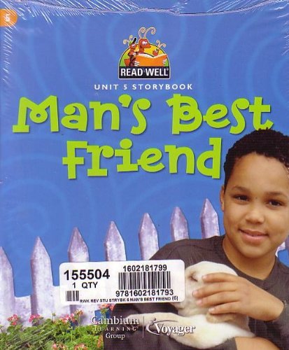 Read Well Unit Book Collection MAN’S BEST FRIEND (READ WELL UNIT 5 STORYBOOK) GRADE K (6 PACK SAME ...