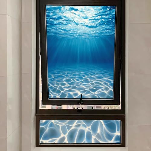 Vinilo decorativo adhesivo con diseño oceánico 70x120 cm miniatura 7