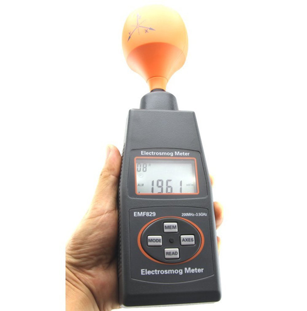 Miernik natężenia pola elektromagnetycznego o niskiej częstotliwości EMF828/EMF829 wskaźnik natężenia pola o wysokiej częstotliwości(EMF829)