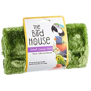 The Bird House Cozzzy Hut/Huis Voor Vogels, geel/groen, Klein