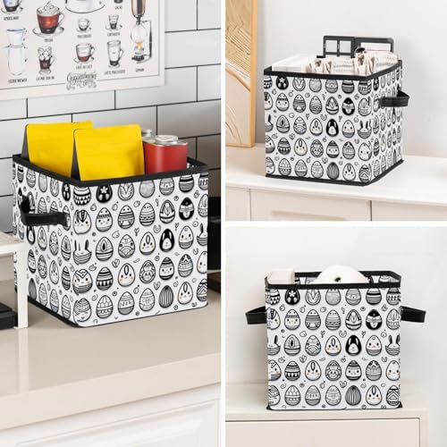 Cesta de almacenamiento duradera para estantes de libros y ropa 8