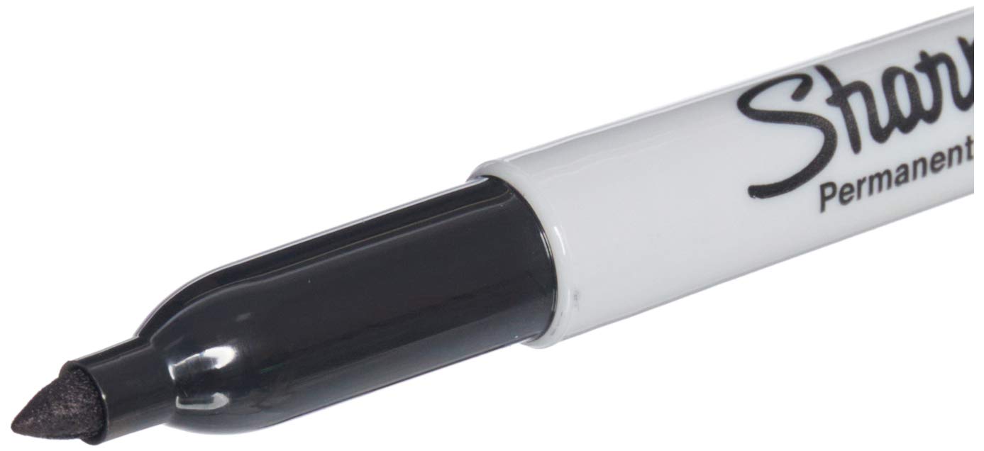 Marcadores Sharpie Acrilicos Punta Bala Blanco/Negro Con 2 Piezas - Foto 2