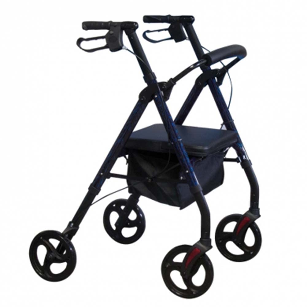 Rollator TORONTO in alluminio con ruote anteriori ad estrazione rapida Art. RA-163