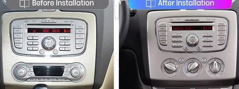 Radio de coche 2 DIN para Ford Focus 2004-2011, pantalla 4 Nuclear 4G+64G 2