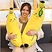 40-90 cm géant Doux Dessin animé Sourire Banane Jouets en Peluche Fruits en Peluche Coussin Oreiller Mode créative Filles Cadeau en Peluche poupée 75 cm