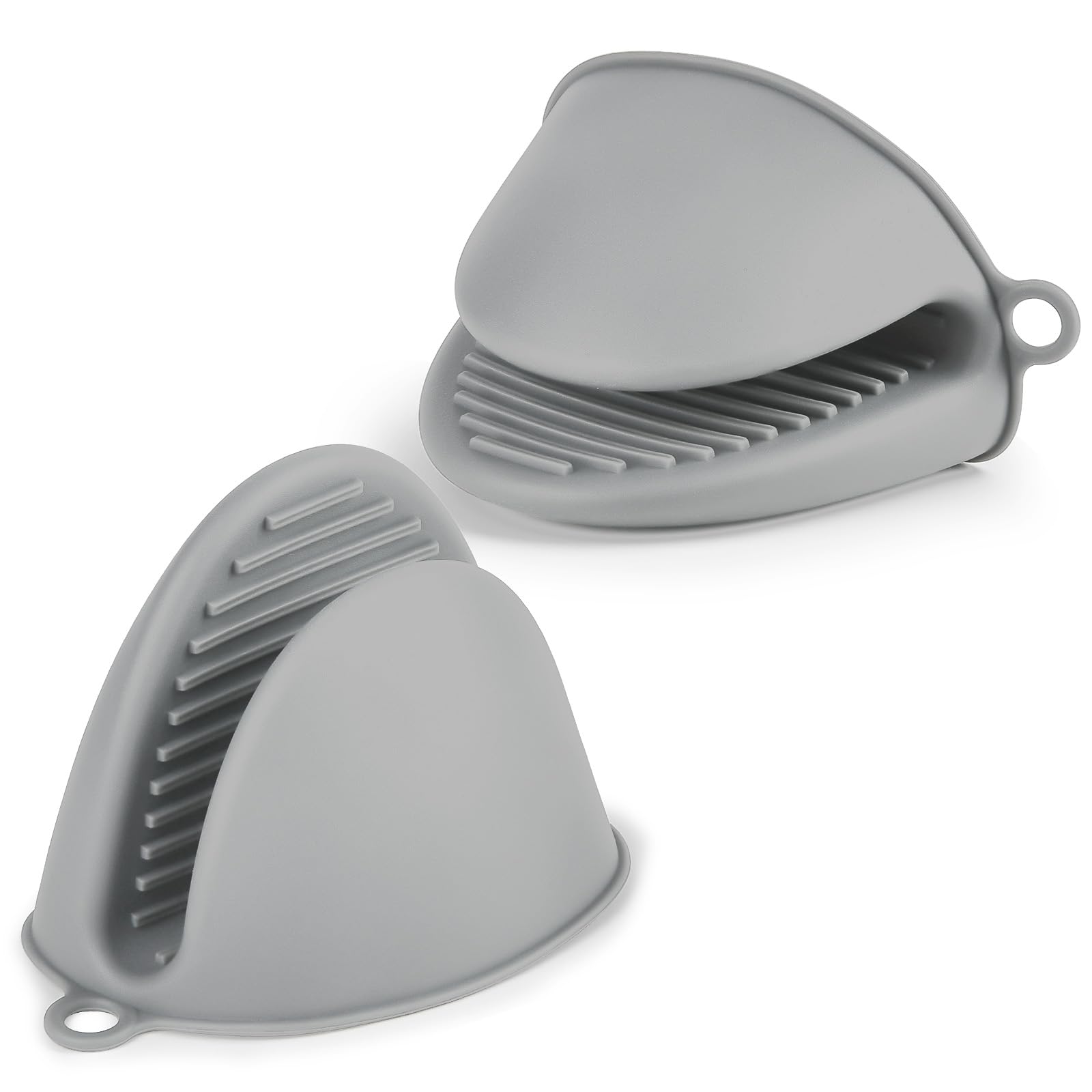 AUAUY Presine Silicone Da Cucina - 2 Guanti Mini Antiscivolo Per Forno E Griglia - Foto 5