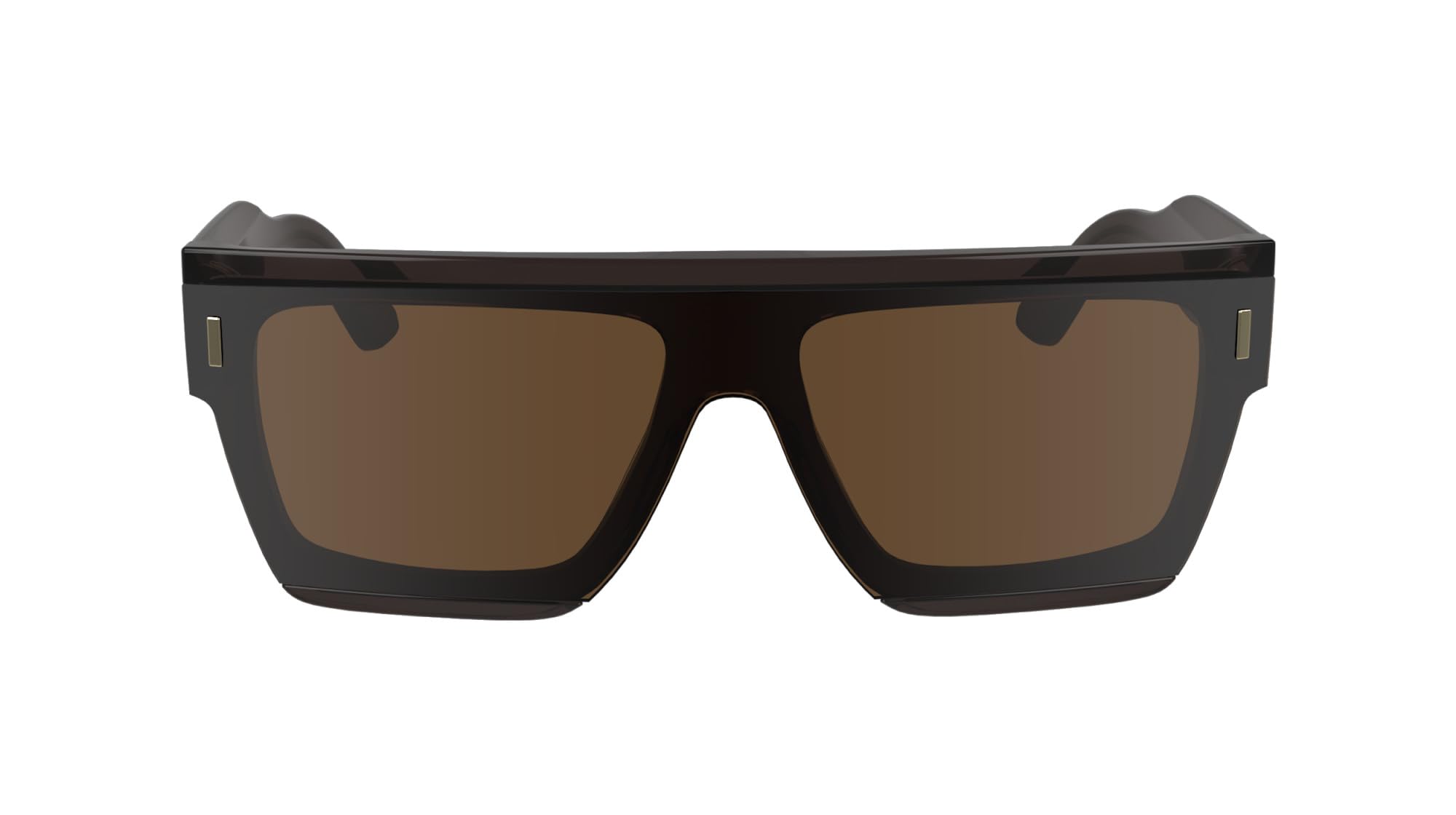 Calvin Klein Unisex Adult Sunglasses CK24502S - Taupe with Solid Brown Lens
