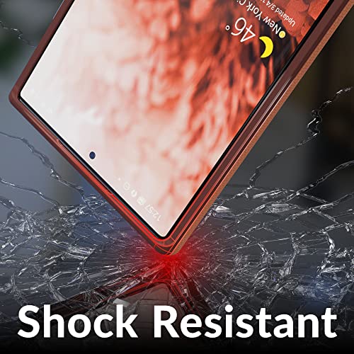 Image of Crave Galaxy S22 Ultra Case, Shockproof Protection Dual Layer Case for Samsung Galaxy S22 Ultra 5G (6.8 inch) - Blush