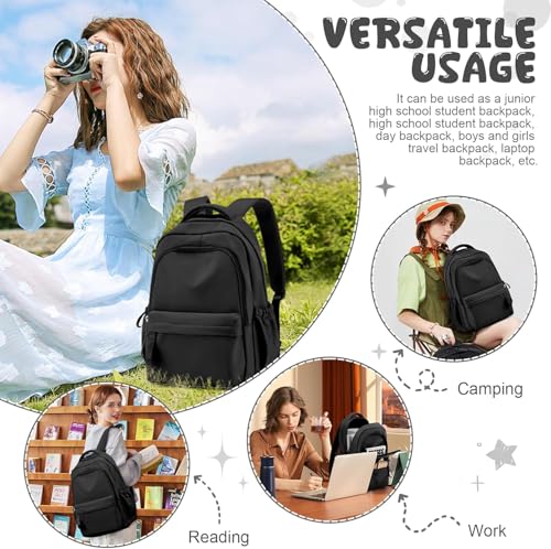 Image of School Backpack | Backpack with Multi Compartment |Laptop /tablet sleeve Durable & Lightweight | Smart College & Office Backpack for Men and Women | Water Resistant Bag for Kids & Teens
