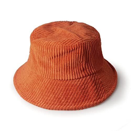 CHOK.LIDS Sombrero de Cubo de Pana para Todos los días, Unisex, a la Moda, Suave, cálido, Ligero, para Exteriores, Pescador, Divertido, para Vacaciones, escapada (Puesta de Sol) Cover