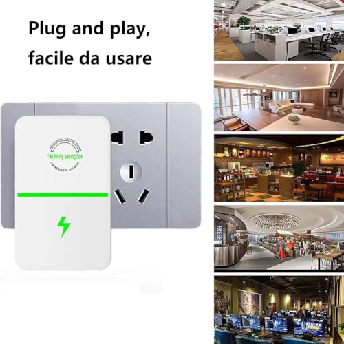 Power Saver Originale 2025, Risparmio Energetico Originale, Power Saver Riduttore Di Energia, Plug Di Risparmio Energetico Altamente Efficiente (2) - 5