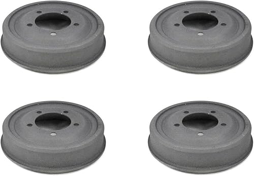 4PCS Front Rear Brake Drum Drum Brake Drum Drum Brakes Fits Jeep DJ5 1972-1973 Fits Jeep J-100 1968-1971 Fits Jeep Jeepster 1967-1971 Fits Jeep