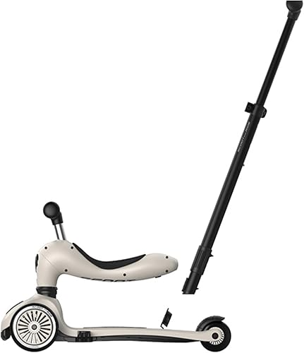 Miniatura 9 de Scoot & Ride Scooter 2 en 1 para niños de 1 a 5 años, Highwaykick 1 Push & Go, color ceniza