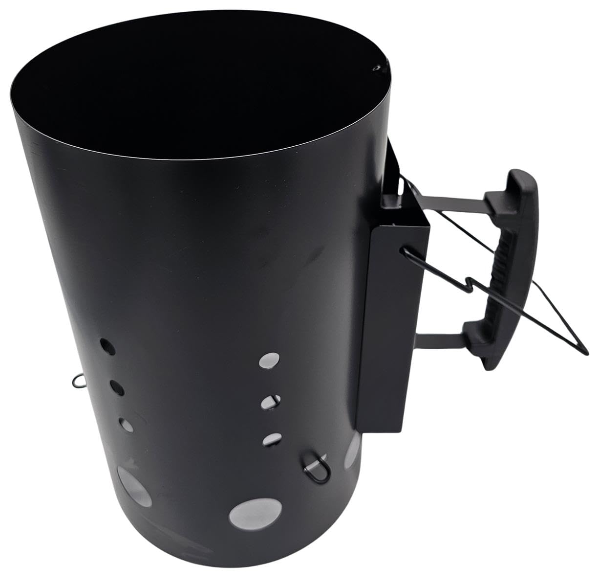 Allume-charbon pour barbecue XXL avec double poignée 19 cm