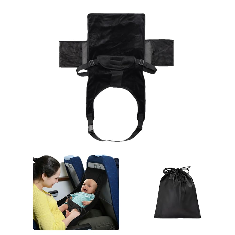 Oaygat Toddler Airplane Bed 1-12 Months Old Baby Travel Essentials for Flying Plane Portable High Chair Harness Seat for Infant Suitable for Airplanes