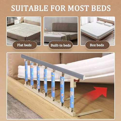 Barandillas cama plegable para adultos que sufren de desorientación 5