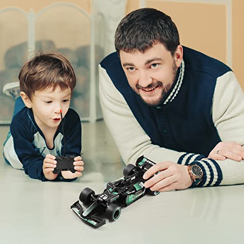 Image of DOLIVE F1 Remote Control Car, 1:18 Rc Car for Boys Toys Age 6-8, Model RC Drift Cars Display Scale High-Speed Fast Hobby Racing Batteries Rotating Toy, Birthday Gift for Ages 8-13