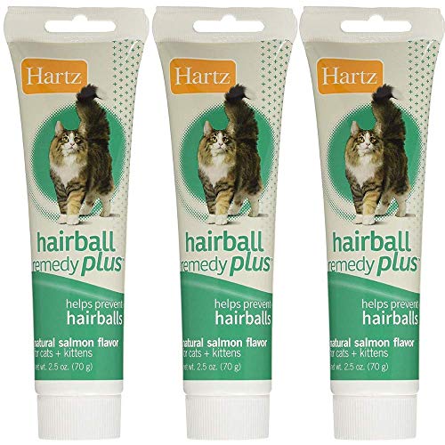 Hartz Hairball Remedy Plus Salmon Flavored Paste for Cats and Kittens