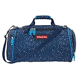 Step by Step Sporttasche „Skyrocket“, blau, mit Nasswäschefach, Abnehmbarer Tragegurt, Verstellbarer Schultergurt, für Jungen 1. Klasse, 13L
