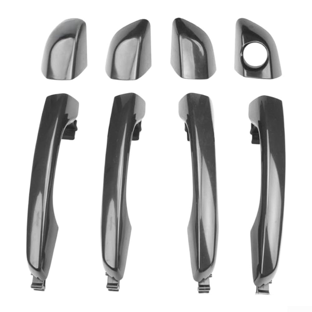 Poignées de porte extérieures 82651-F0010 82651-F2020 rechange plastique noir Hyundai Elantra