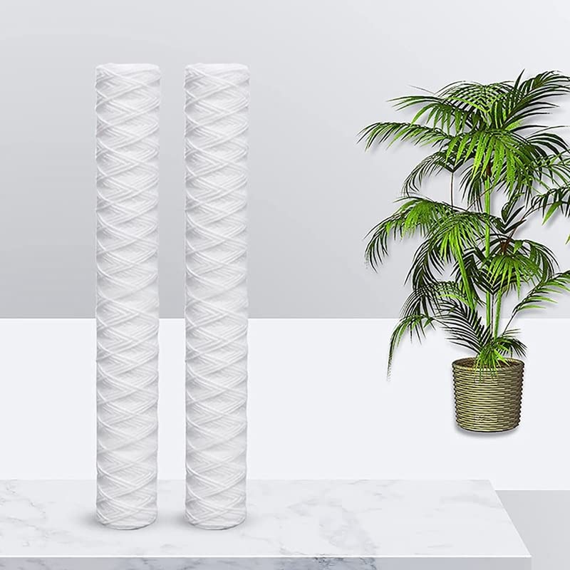 Piezas 5 micrómetros 20X2,7 Pulgadas Filtro de Agua de Herida de Cuerda Filtro de sedimentos de Cartucho de Repuesto para Toda la casa, para Unidad RO