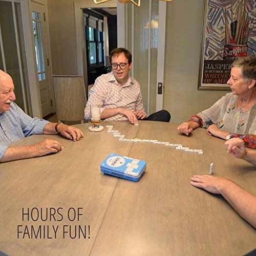 Regal Games - Double 6 Dominoes - Colored Dots Set - Fun Family-Friendly Dominoes Game - Includes 28 Tiles & Collector’s Tin - Ideal For 2-4 Players Ages 8 For Kids And Adults #TOP5