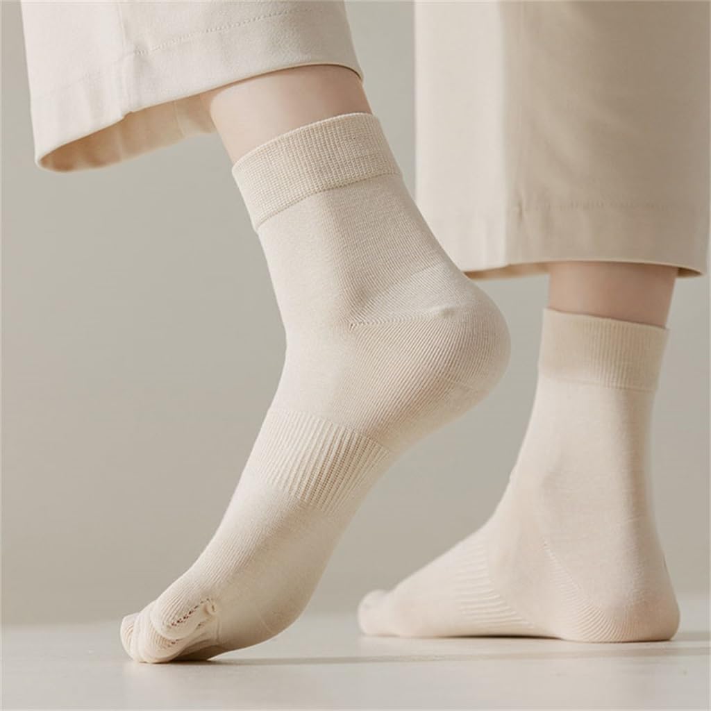 JSEIAJB Five Finger Socks Children Don T Fall in Spring and Autumn Mid Tube Split Toe Socks in Winter