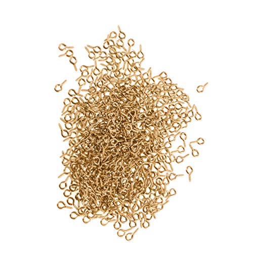 Healifty 300 Pcs Pequeno Parafuso Olho para Projetos de Artesanato Artes Garrafas Top de CortiÃ§a Fa