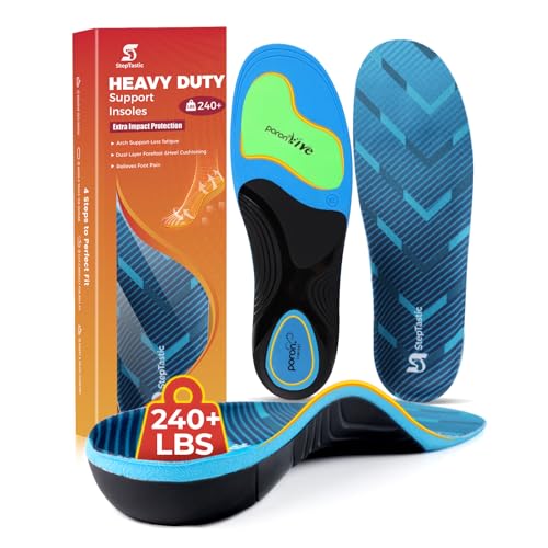 StepTastic 240+ LBS Support Insoles