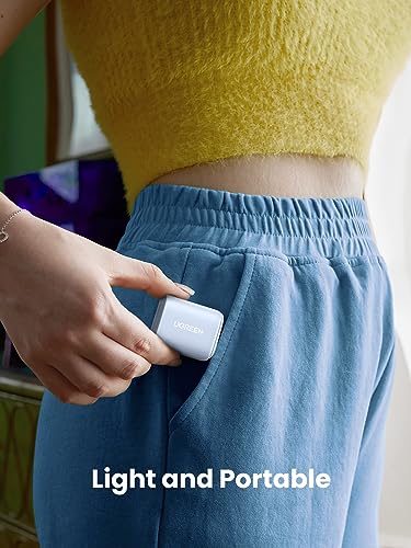 Image of UGREEN 30W USB C Charger, Nexode Foldable GaN PPS Compact Fast Wall Charger Block, USB-C Power Adapter for iPhone 17 /16 /15 /14, Galaxy S25 /S24 /S23, Pixel 9 /8 /7, MacBook Air, iPad(Blue)