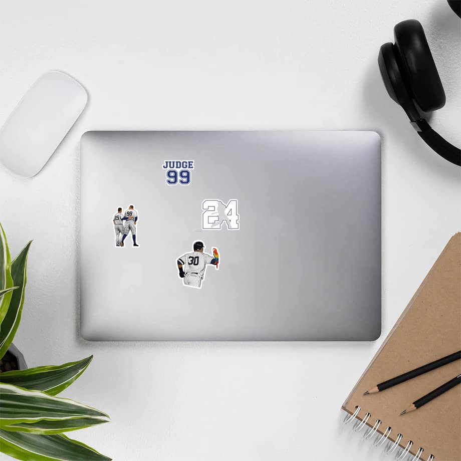 50 PCS American Baseball Stickers for Water Bottle, Laptop, Bicycle, Computer, Motorcycle, Travel Case, Car Decal Decoration Sticker 2-2.5 inches