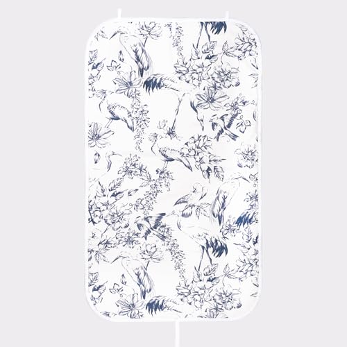 Umiin Tapis de Repassage 75 × 120 cm, Tapis de Repassage Portable avec Dessus 100% Coton et Rembourrage en Feutre de 6 mm d'épaisseur