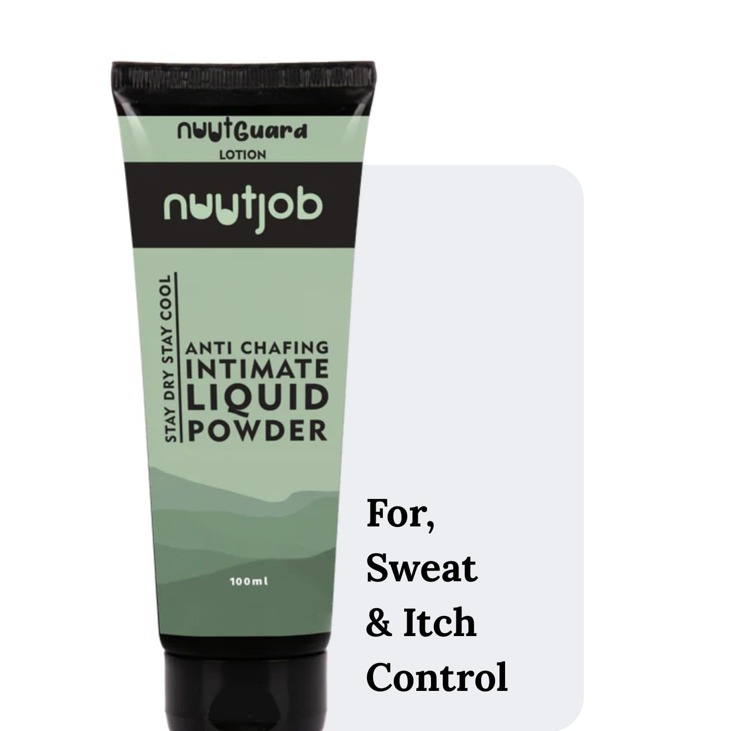 Nuutguard Liquid Intimate Powder For Men 100 Millilitre Use Intimate Area Hygiene Product Aloe Leaf Juice No Itching,Irritation Prevents Wetness Talc,Aluminium&Paraben Free For Men-Boys 3