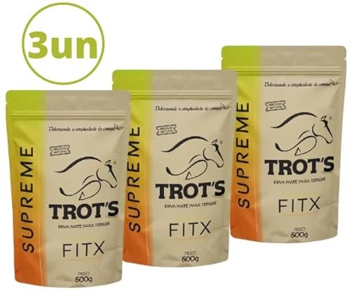 Kit 3 Ervas De Terere Trots Premium 500g Cada Sabores Sabor: Supreme Fitx