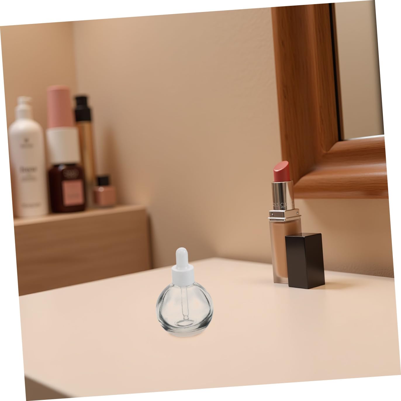 12 Stück 12 X 30 ml Glas Tropfflaschen Kugelform Transparent mit Pipette Auslaufsichere Nachfüllbehälter für Ätherische Öle Gesichtsseren Aromatherapie Probenfläschchen