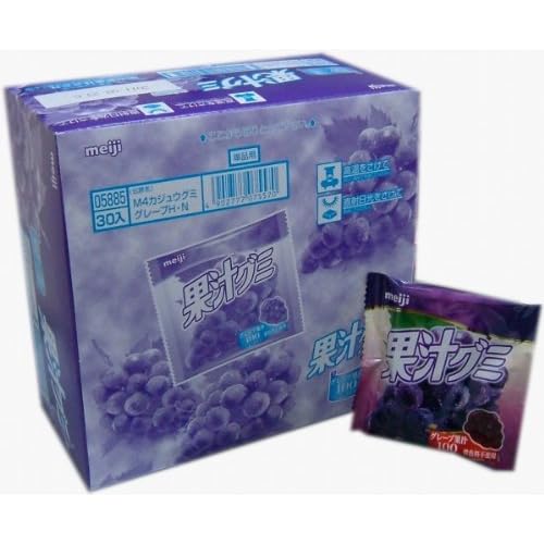 明治 果汁グミ グレープ