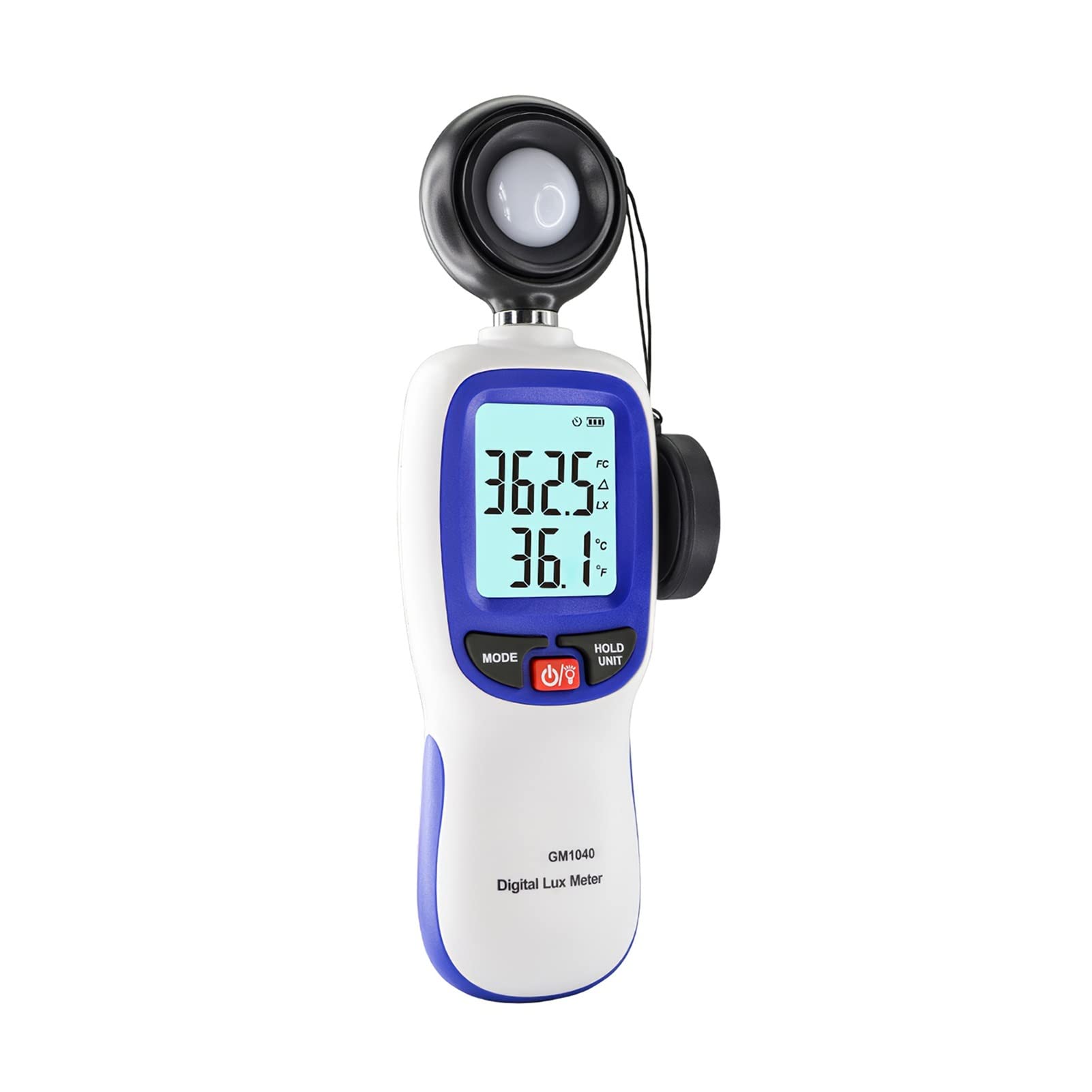 LNHHG Illuminance Meter Handheld Photography Digital Split Lux/Fc Environmental Tester Tool Suitable For Farm Supermarkets