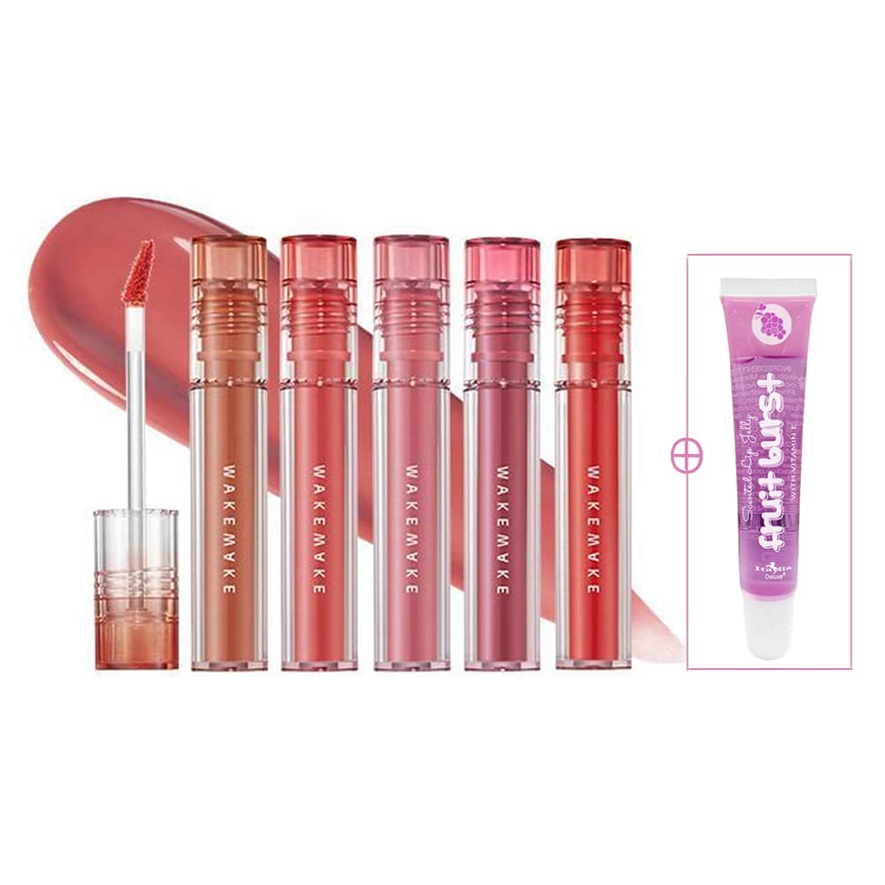 Wakemake Water Blurring Fixing Lip Tint, 02 Oriental Ruby
