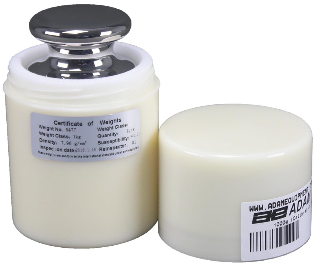 Adam Equipment - ASTM 2 - 1000g 1000g Stainless Steel ASTM Class 2 Calibration Weight