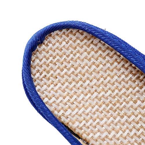 Unpafcxddyig Women's Embroidered Flats Backless Shoes Household Chinese Style Casual Slippers3