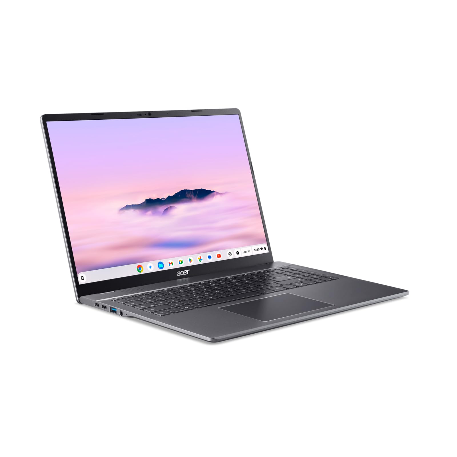 Acer Chromebook Plus 516 I PC Portable 16" WQXGA (2560x1600) 120Hz I Intel Core i3-1315U (13e Gén.) I 8Go RAM LPDDR5 I 128Go UFS I Chrome OS IClavier FR AZERTY Rétroéclairé I CB516-1H-39P4