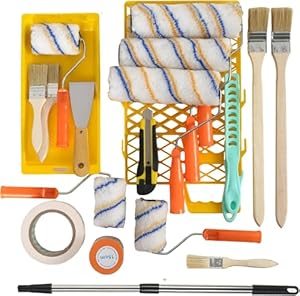 Qilicz Malerset 21-teiliges Farbroller-Set