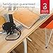Vornado Zippi Small Personal Fan, Foldable Cooling for Desk, 2 Speed Settings, Soft Nylon Blades, Directable Airflow, Compact Design, Perfect Fan for Office and Bedroom, Multiple Color Options, Black