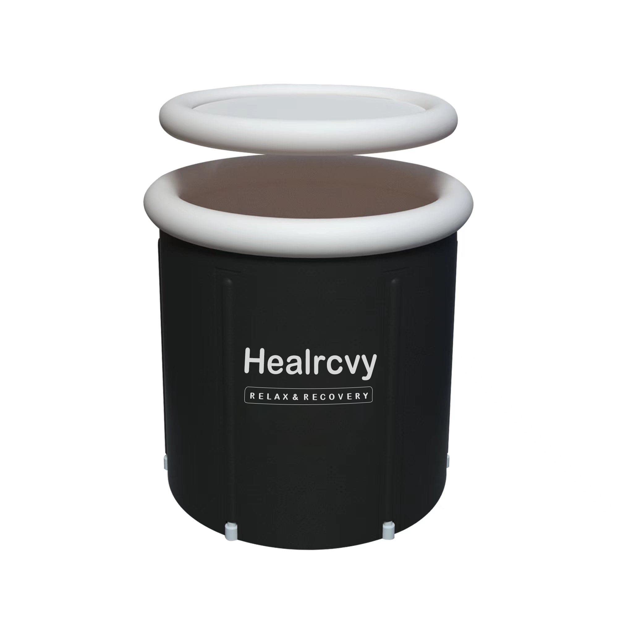 Buy Inflatable Cold Water Therapy Hot Tub,Bathtub with Air Pump, Outdoor Foldable Inflatable