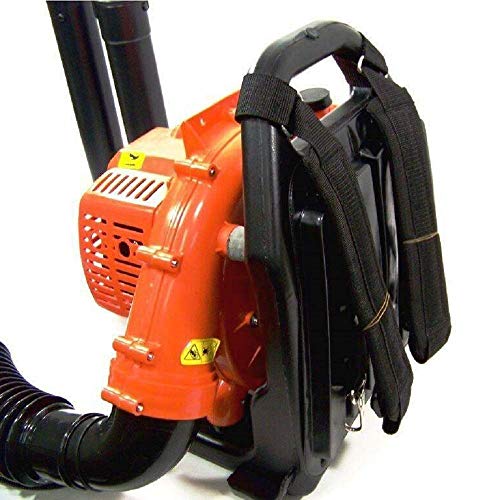 Shueriu Electric Backpack Leaf Blower - 52cc 2 Stroke 3.2HP Gas Cordless Backpack Leaf Blower, Backpack Blowers Gas Powered with Padded Harness to Blow Leaves, Snow