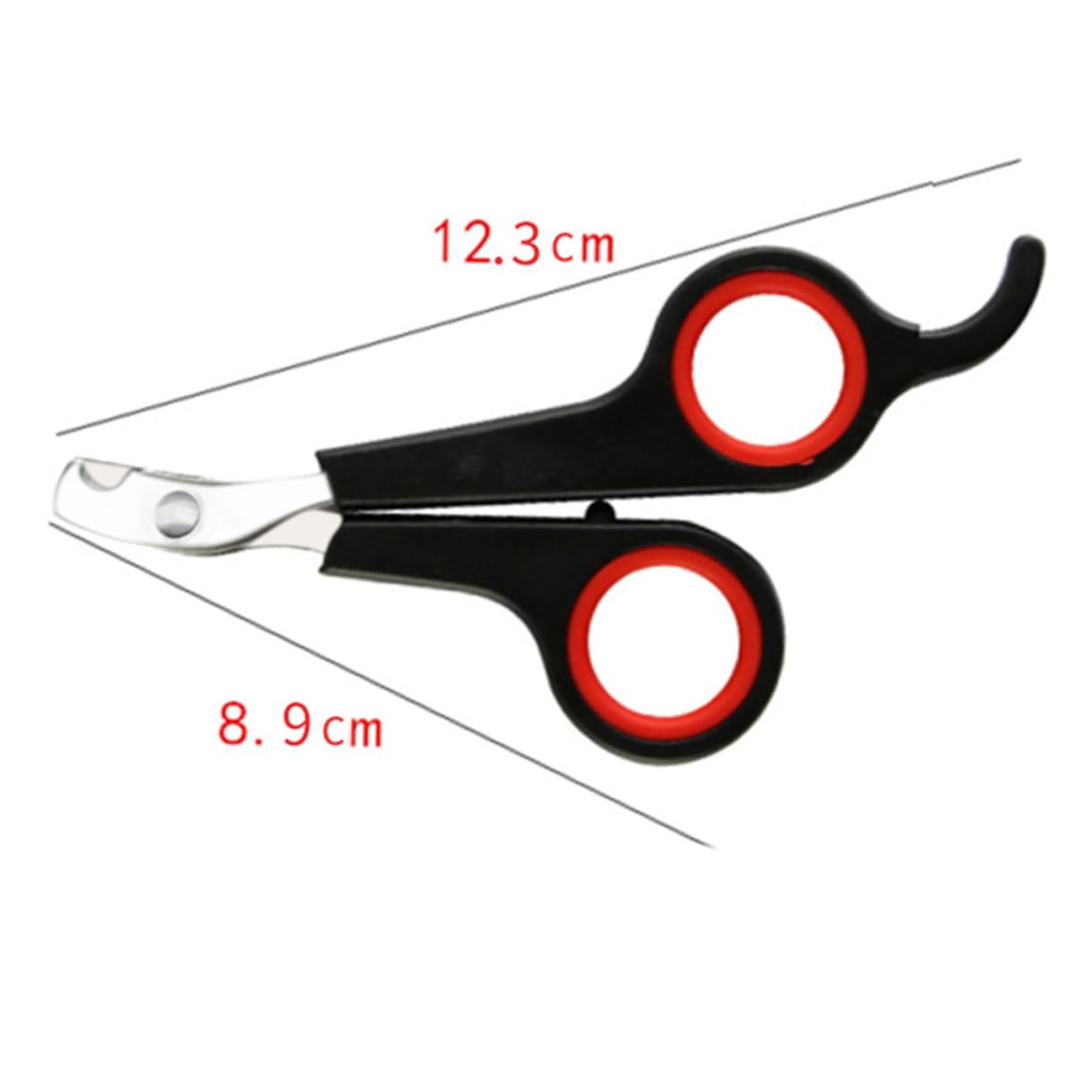 POPETPOP Fashionable Pet Nail Clippers for Dogs Cats Birds Ergonomic Stainless Steel Design Sharp Edge for Smooth Cuts Comfortable Grip for Easy Grooming