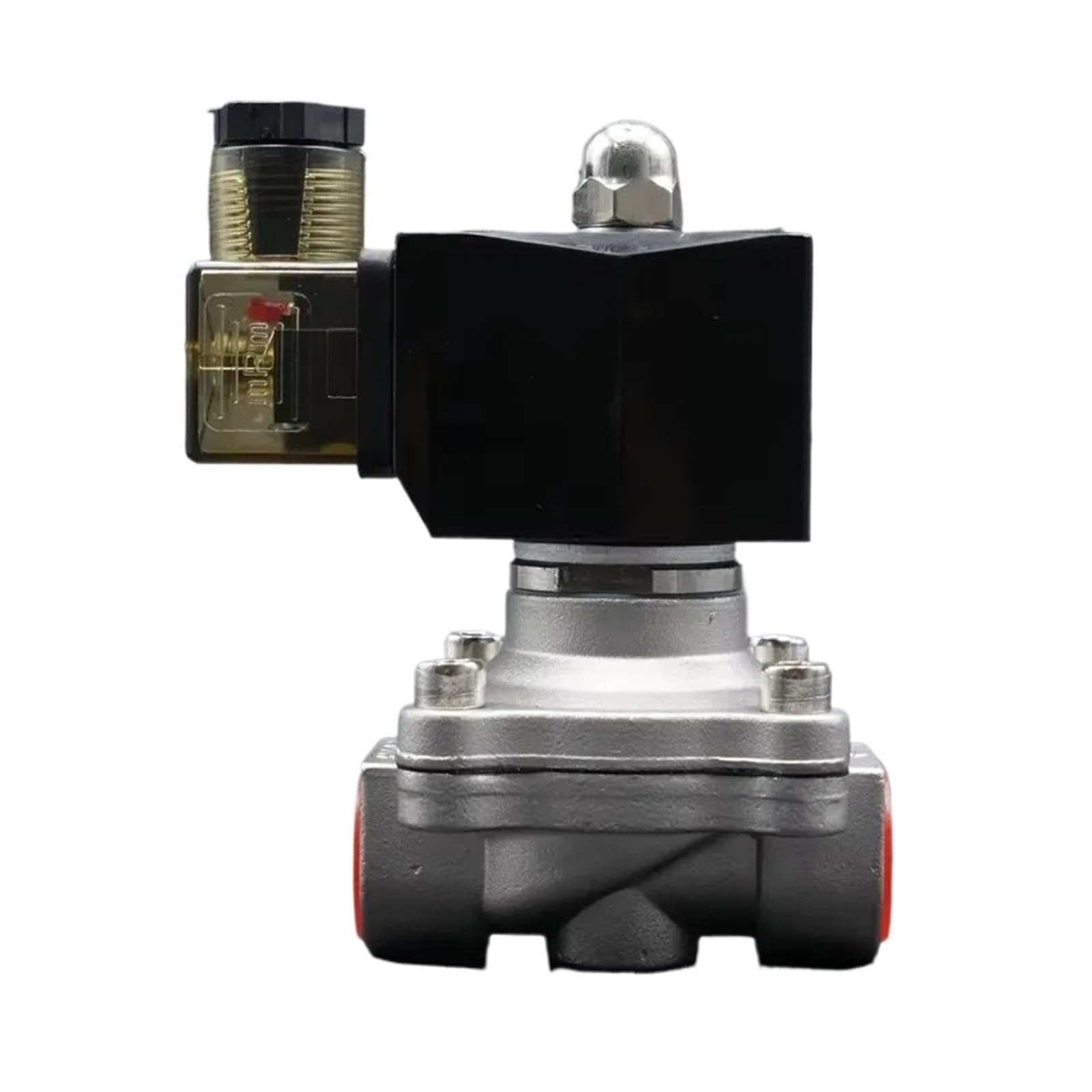 Électrovanne en acier inoxydable 3/4" DC 24V pour gestion fiable de pression d'eau