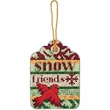 DIMENSIONS Counted Cross Stitch, Snow Friends Ornament