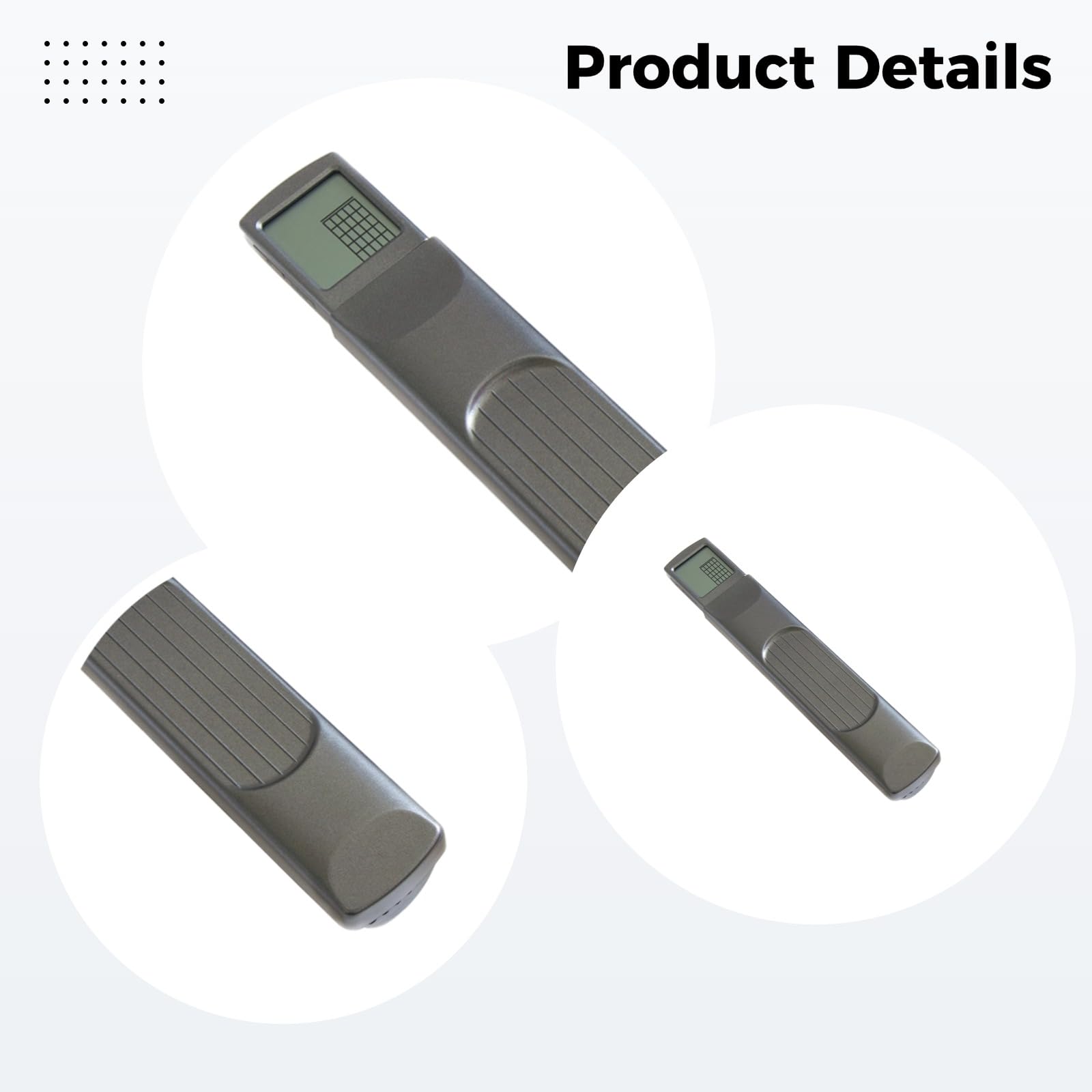 Allenatore di accordi per chitarra, portatile, a 6 tasti, con display, metronomo integrato, tabelle degli accordi e pratica silenziosa, per principianti